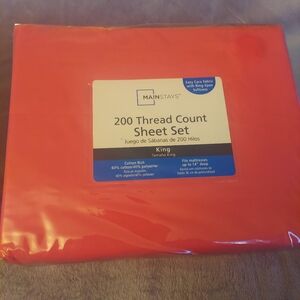 King size sheet set